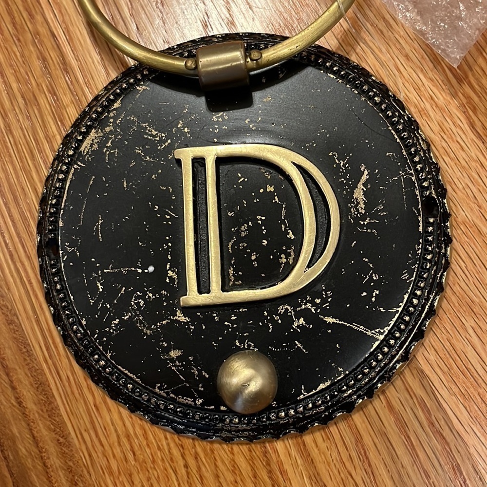 Anthropologie Nora Door Knocker Letter D - Picture 5 of 8
